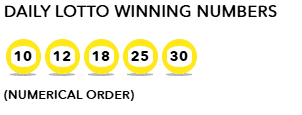 Daily Lotto results 18 August 2025