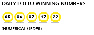 Daily Lotto results 4 August 2025