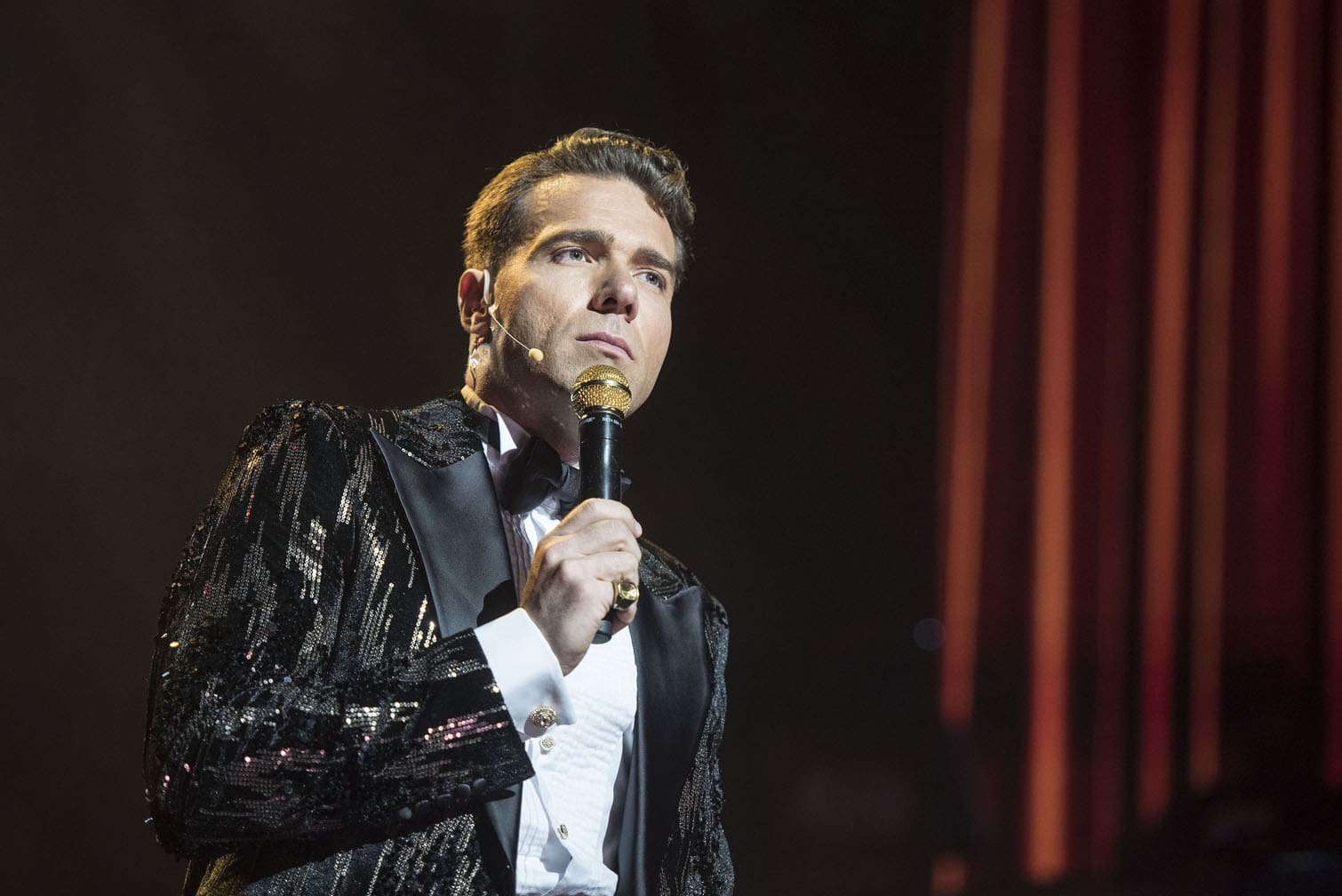 Jonathan Roxmouth performs in his "My Favourite Broadway" show