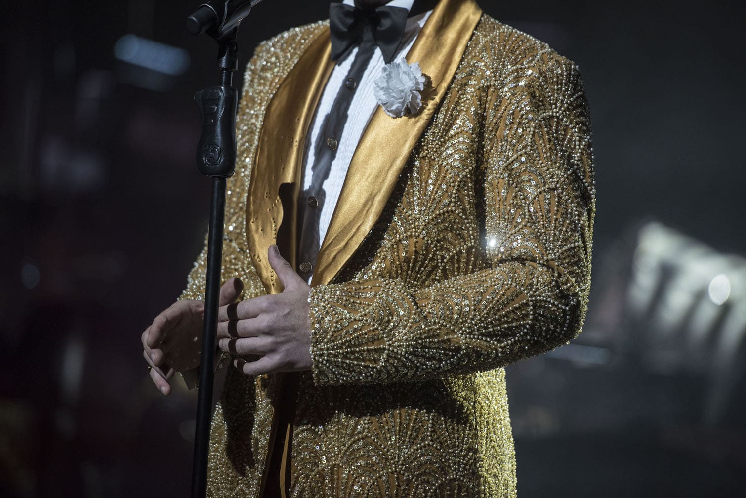Jonathan Roxmouth performs in his "My Favourite Broadway" show