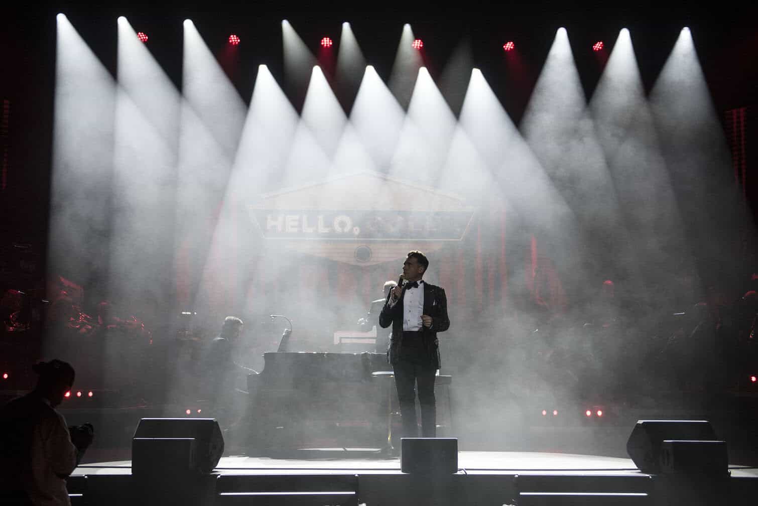 Jonathan Roxmouth performs in his "My Favourite Broadway" show
