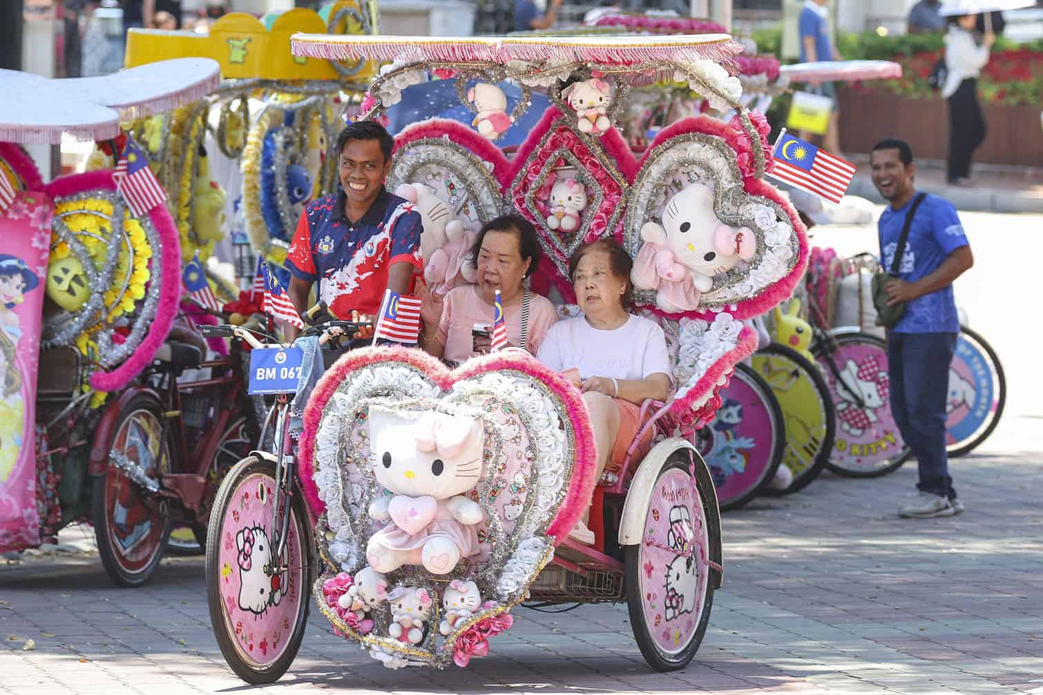 Malacca trishaw in Malaysia