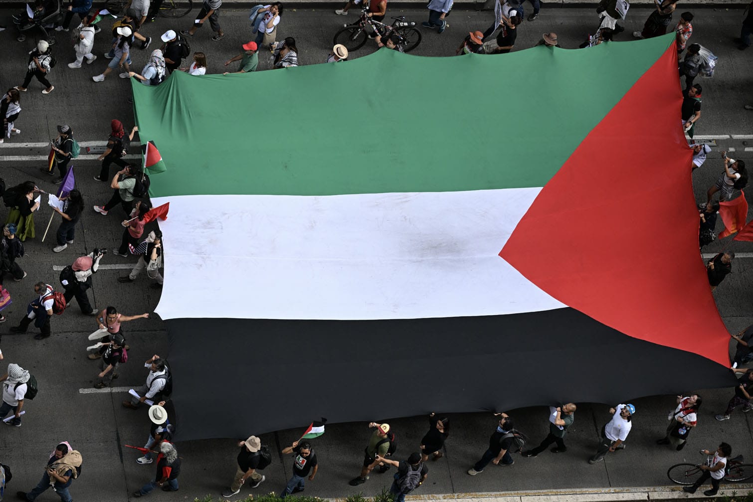 Members of the Global Movement for Palestine