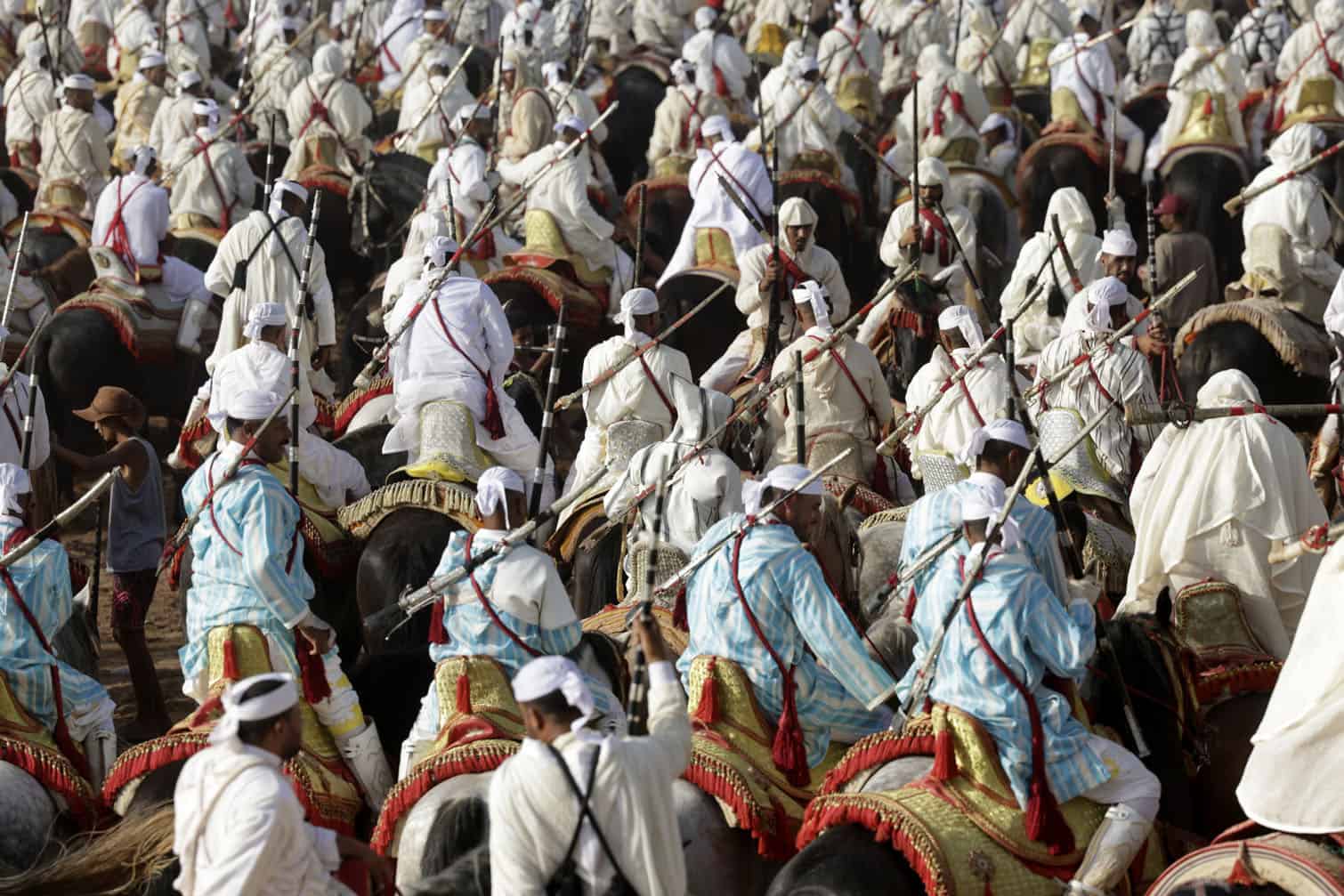 Moroccan horsemen