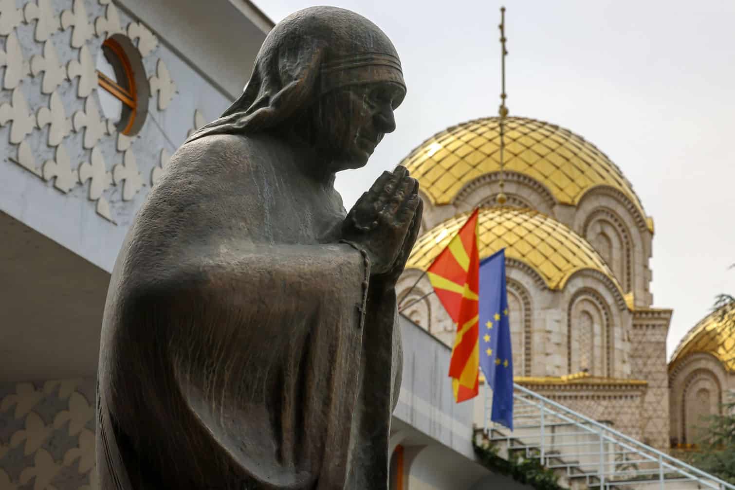 Marking Mother Teresa's birthday in Skopje, her city of birth