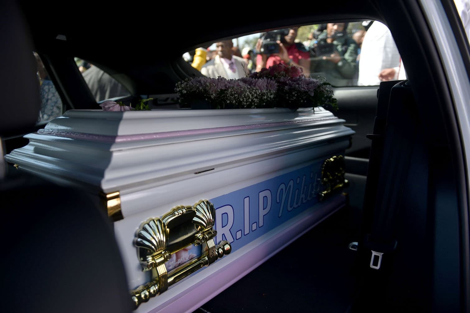 Funeral of the four year old Eldorado Park girl, known as Baby Nikita