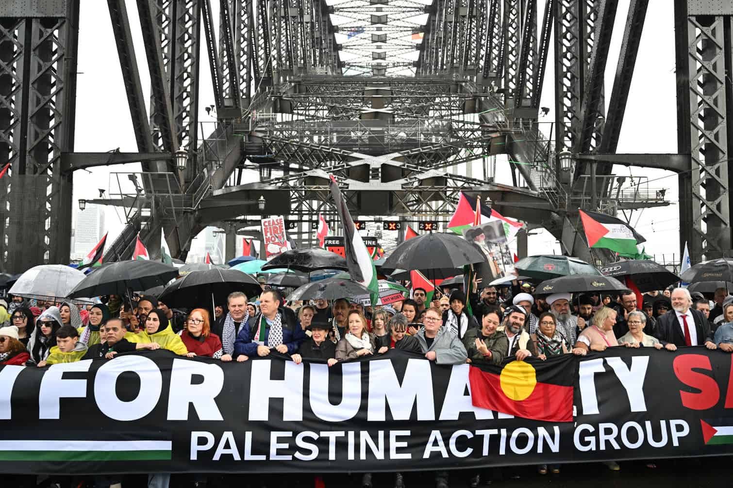 Palestine Action Group's March for Humanity in Sydney