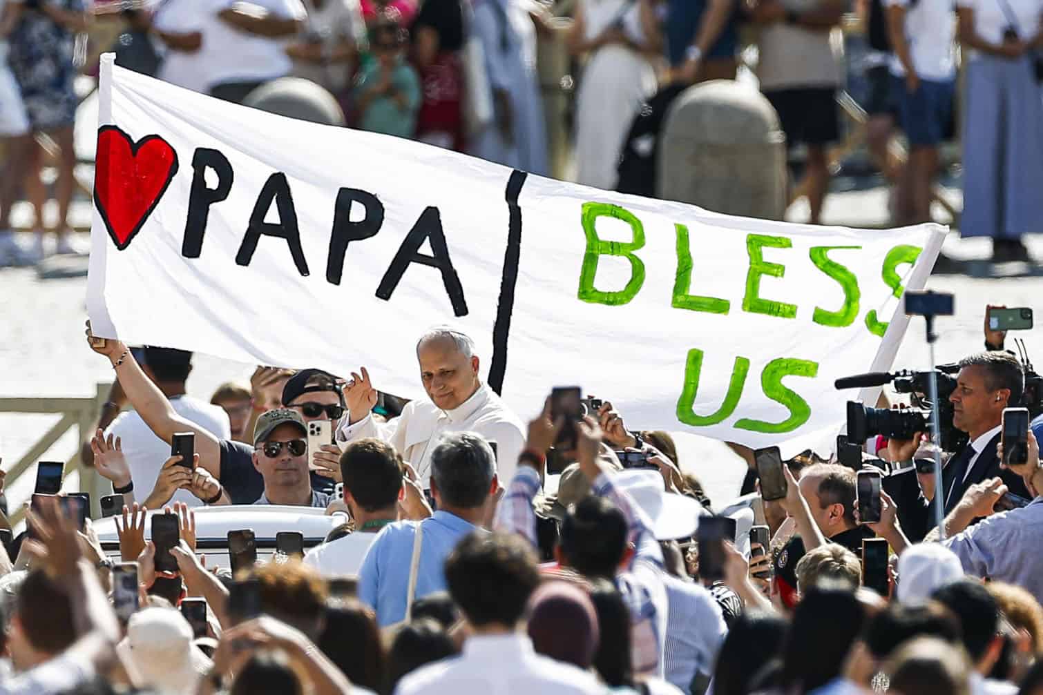 Pope Leo XIV weekly General Audience in St. Peter's Square