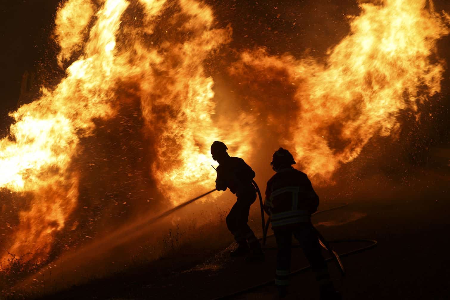 Forest fire in Portugal