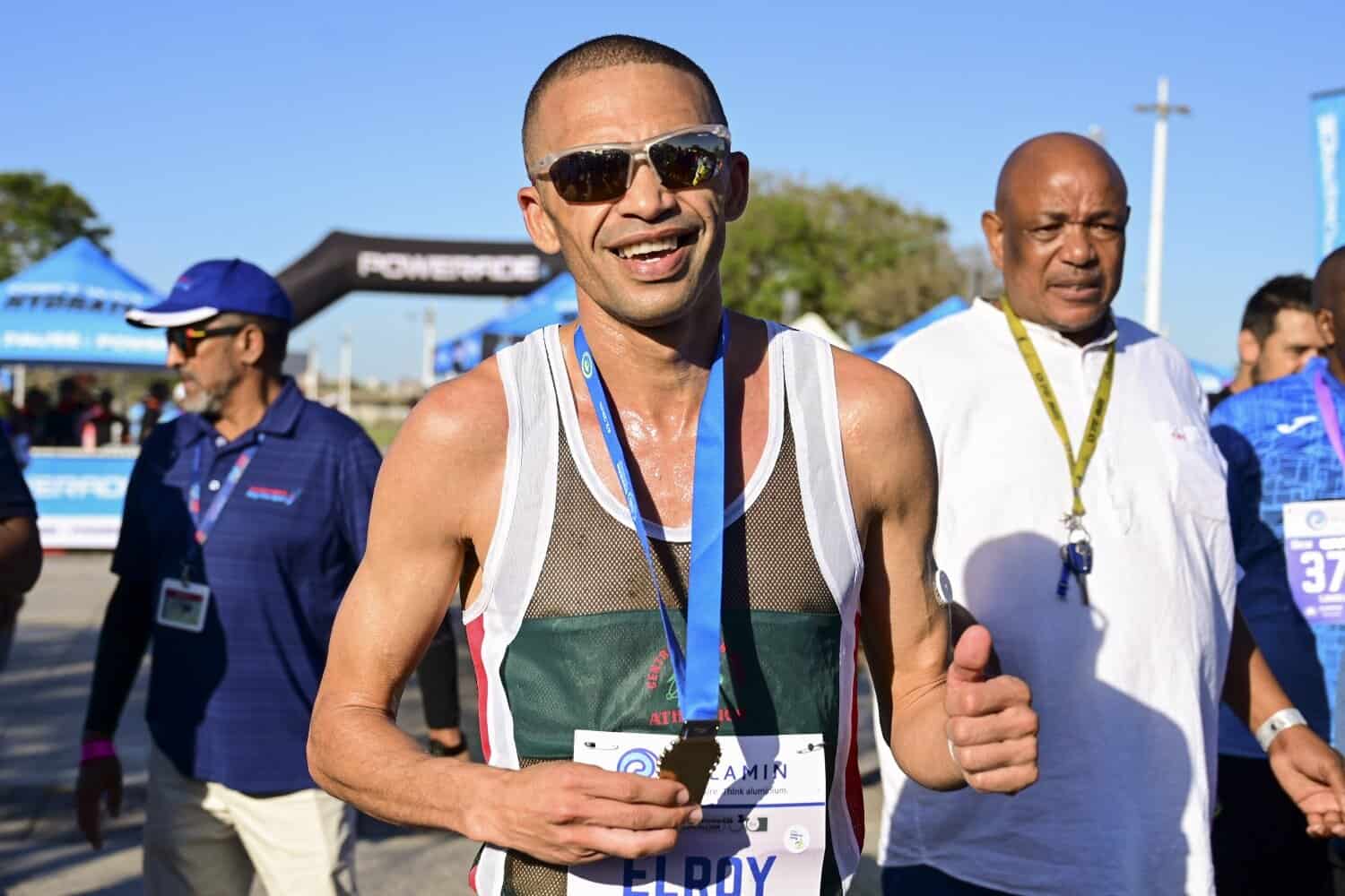 Marathon runner Elroy Gelant