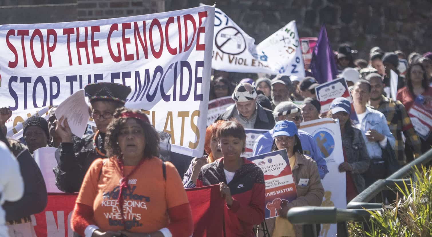 Various Groups Participate In Women Rise-Enough Is Enough March In Cape Town