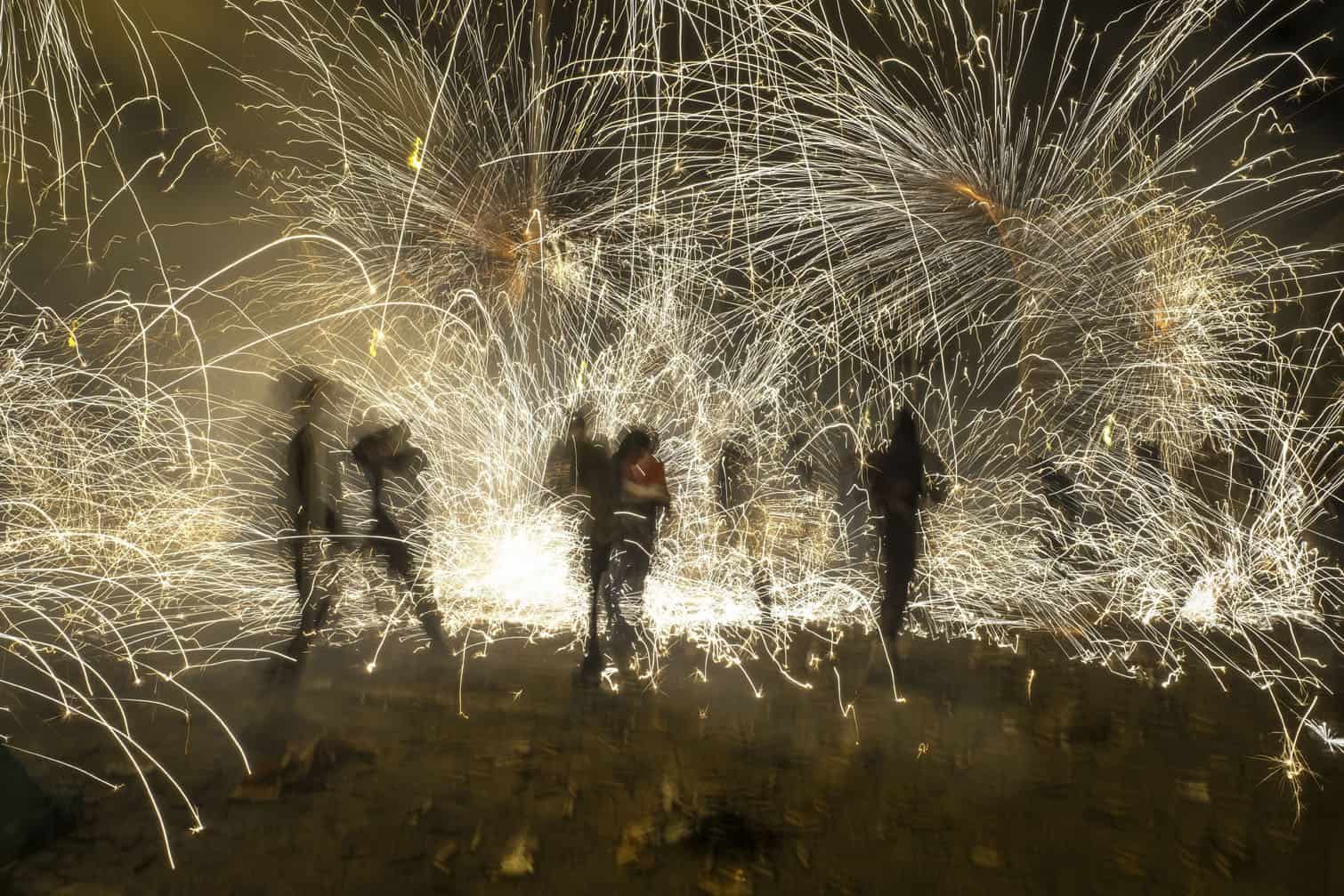 Spain's Elche city celebrates the 'Nit del Alba' festival