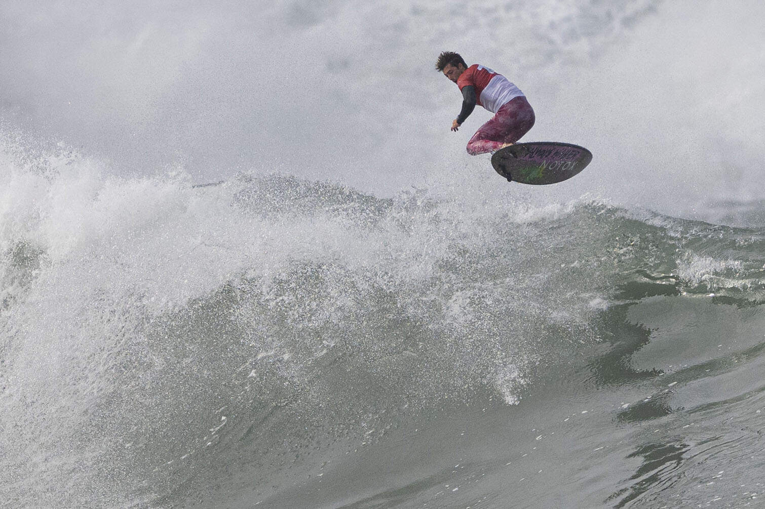 Surfer Clement Roseyro of France