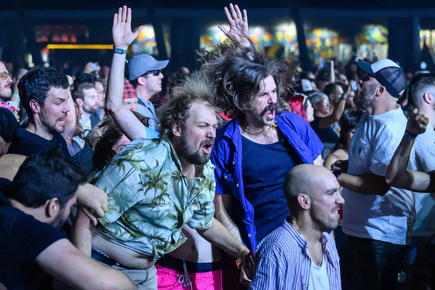 Sziget Festival on Shipyard Island in Budapest