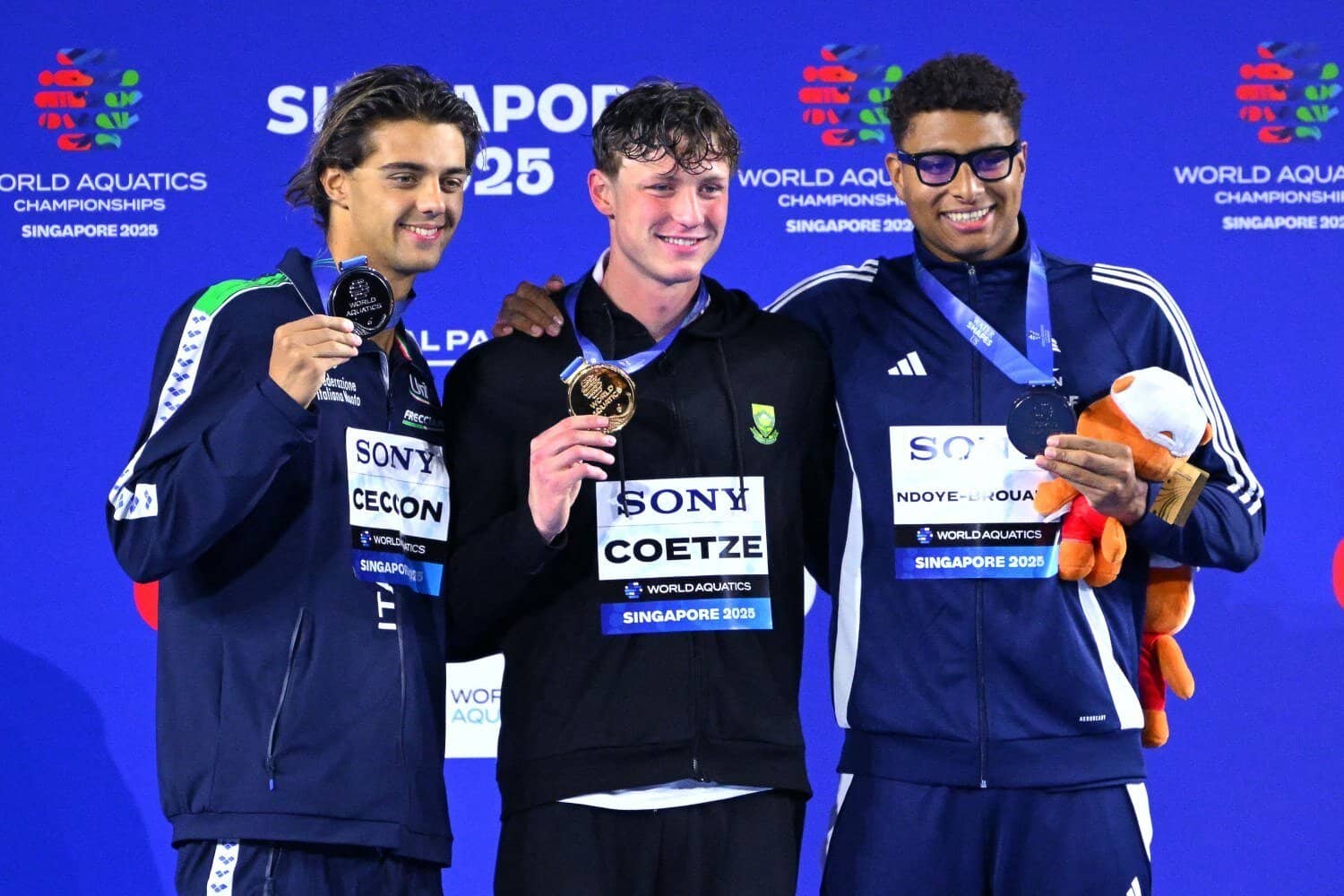 Swimmer Pieter Coetze