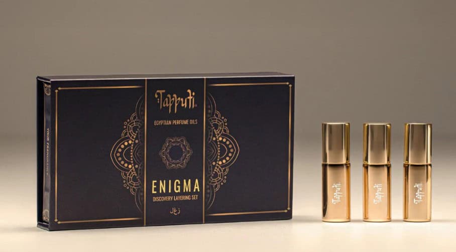 Tapputi Egyptian perfume oils. Picture: Supplied