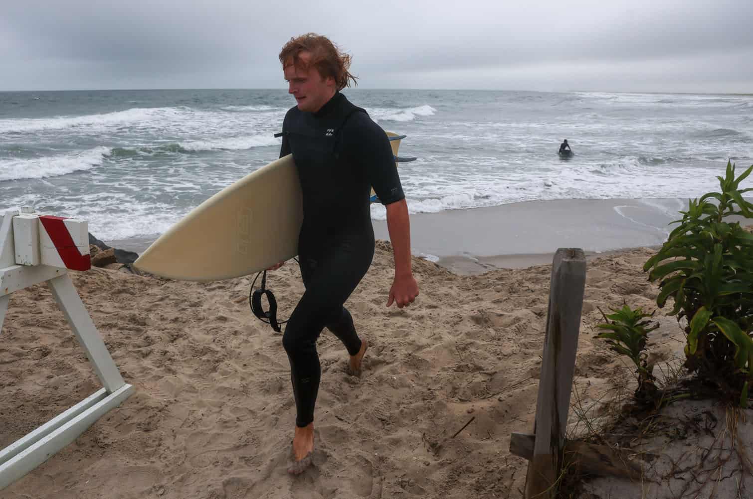 Hurricane Erin Stirs Up Surf Along East Coast As Storm Remains At Sea