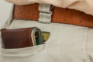 Money in pocket