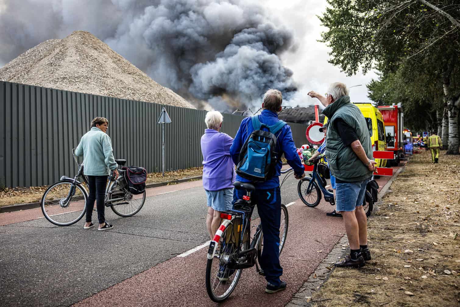 Fire at waste processing company Deurne