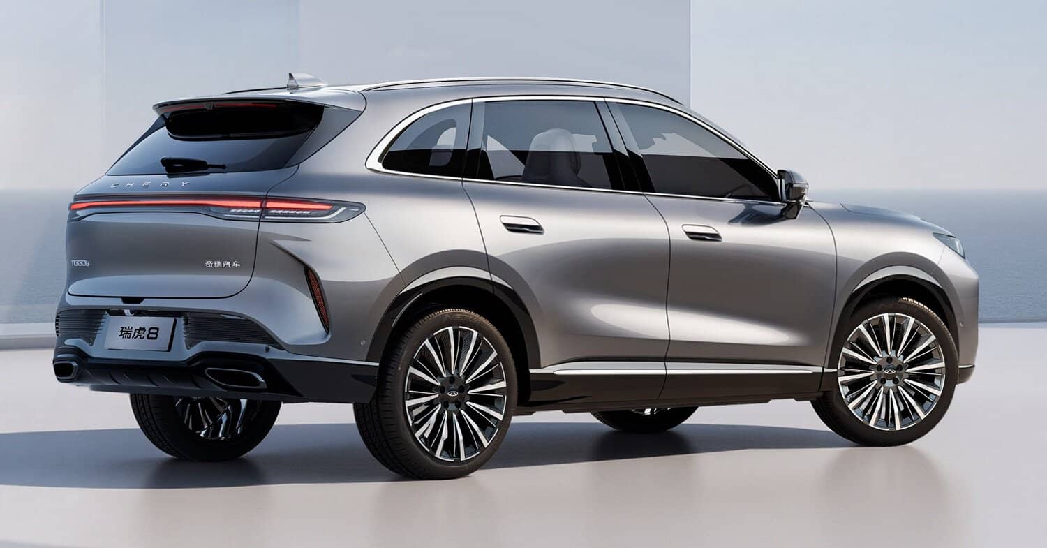 New Chery Tiggo 8 revealed in China