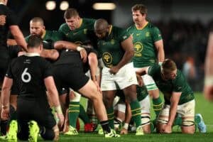 All Blacks Springboks scrum
