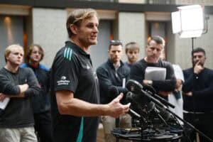 All Blacks head coach Scott Robertson