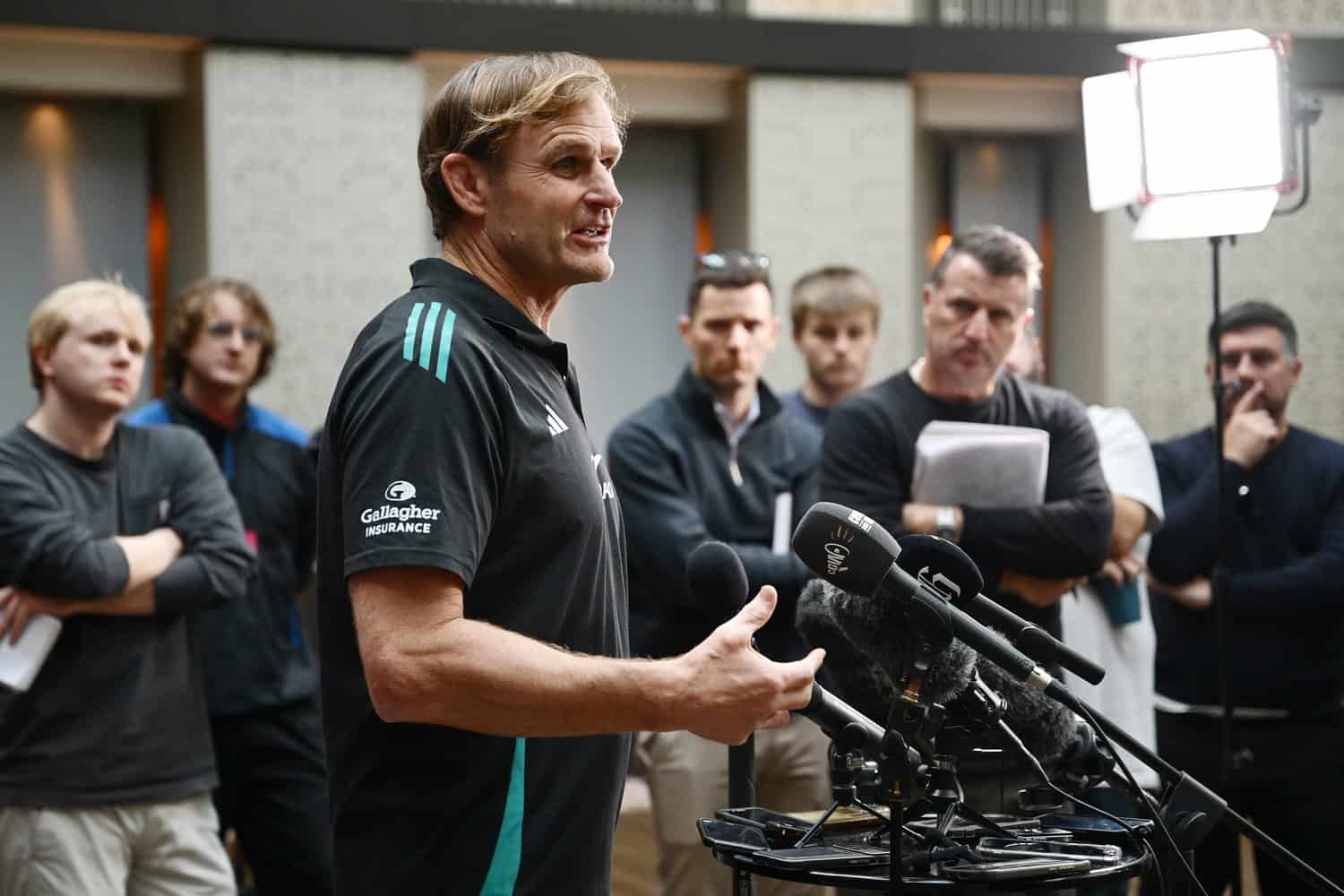 All Blacks head coach Scott Robertson