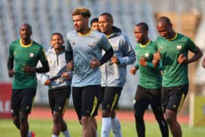 Bafana football players