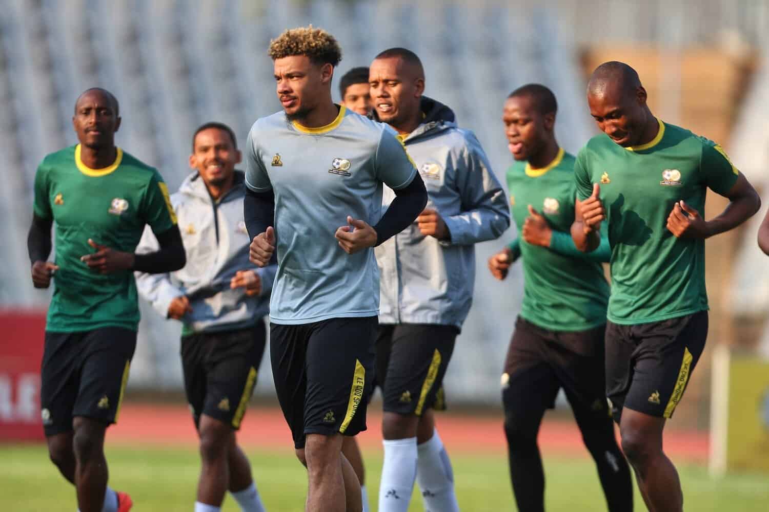 Bafana football players