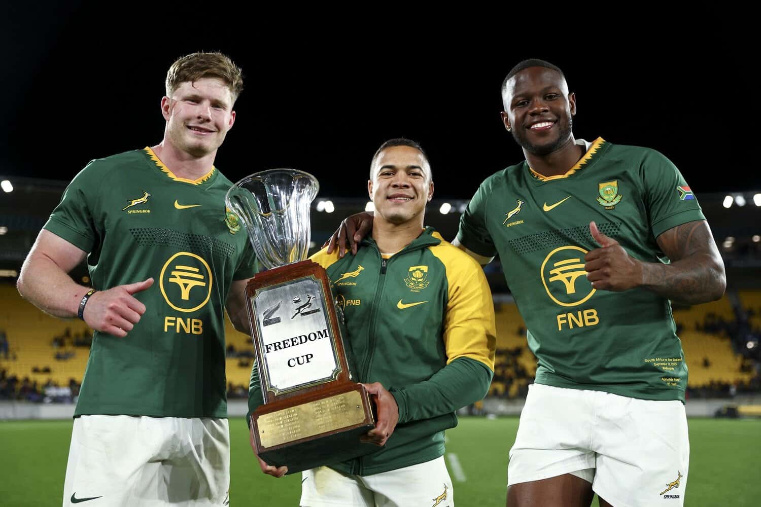 Springbok rugby players