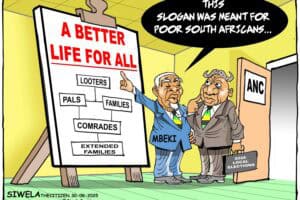 Cartoon Mbeki ANC Ramaphosa