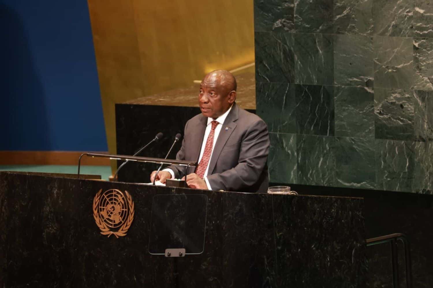 Ramaphosa blasts Israel's genocide at UN calling for global Palestinian recognition