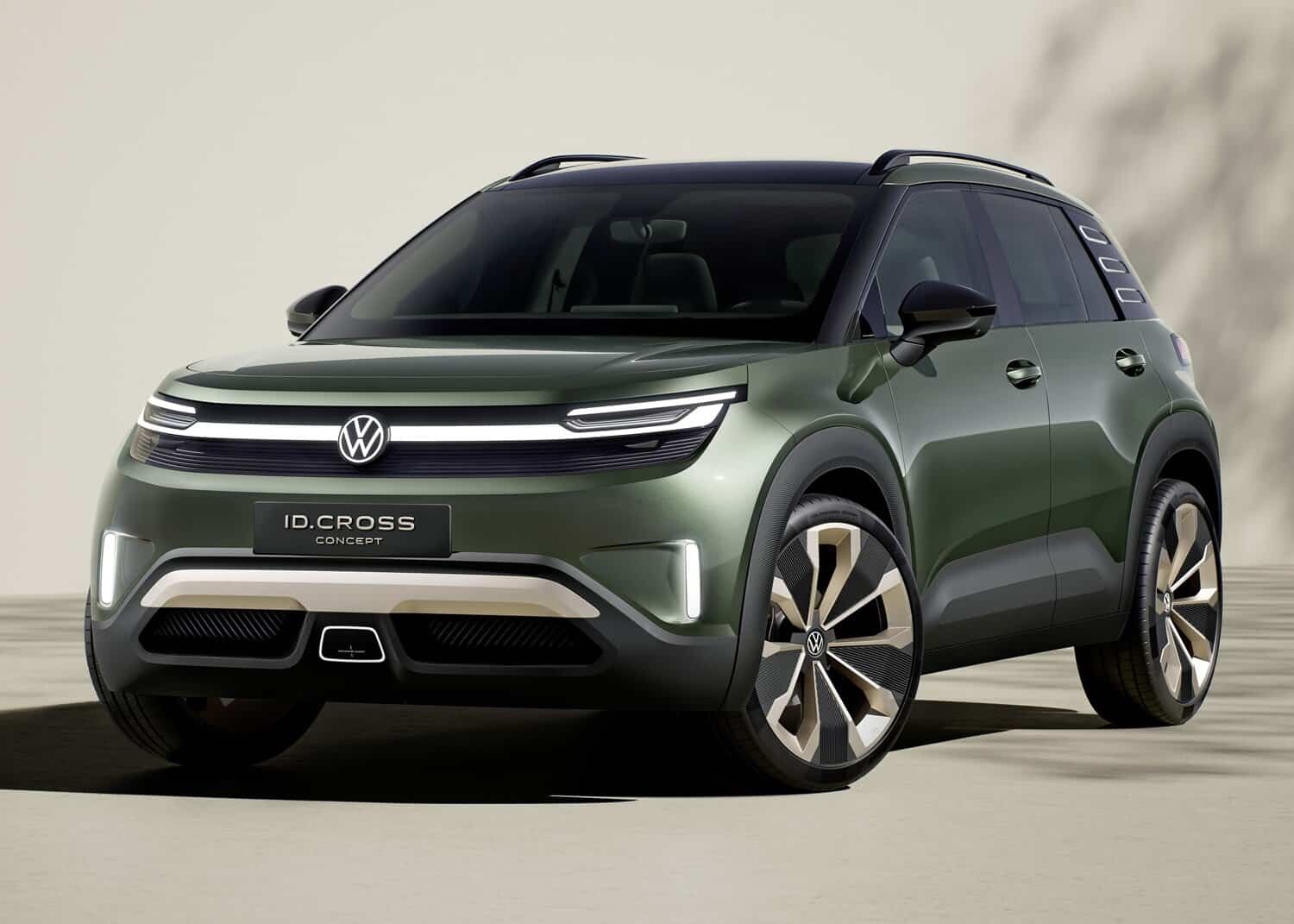 Volkswagen ID.2all SUV revealed as almost production ready ID. Cross