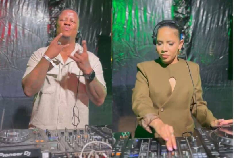 DJ Fresh and Thuli P polo inanda
