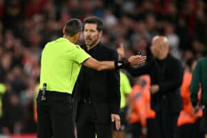Atletico's Simeone calls for more protection after Liverpool scuffle
