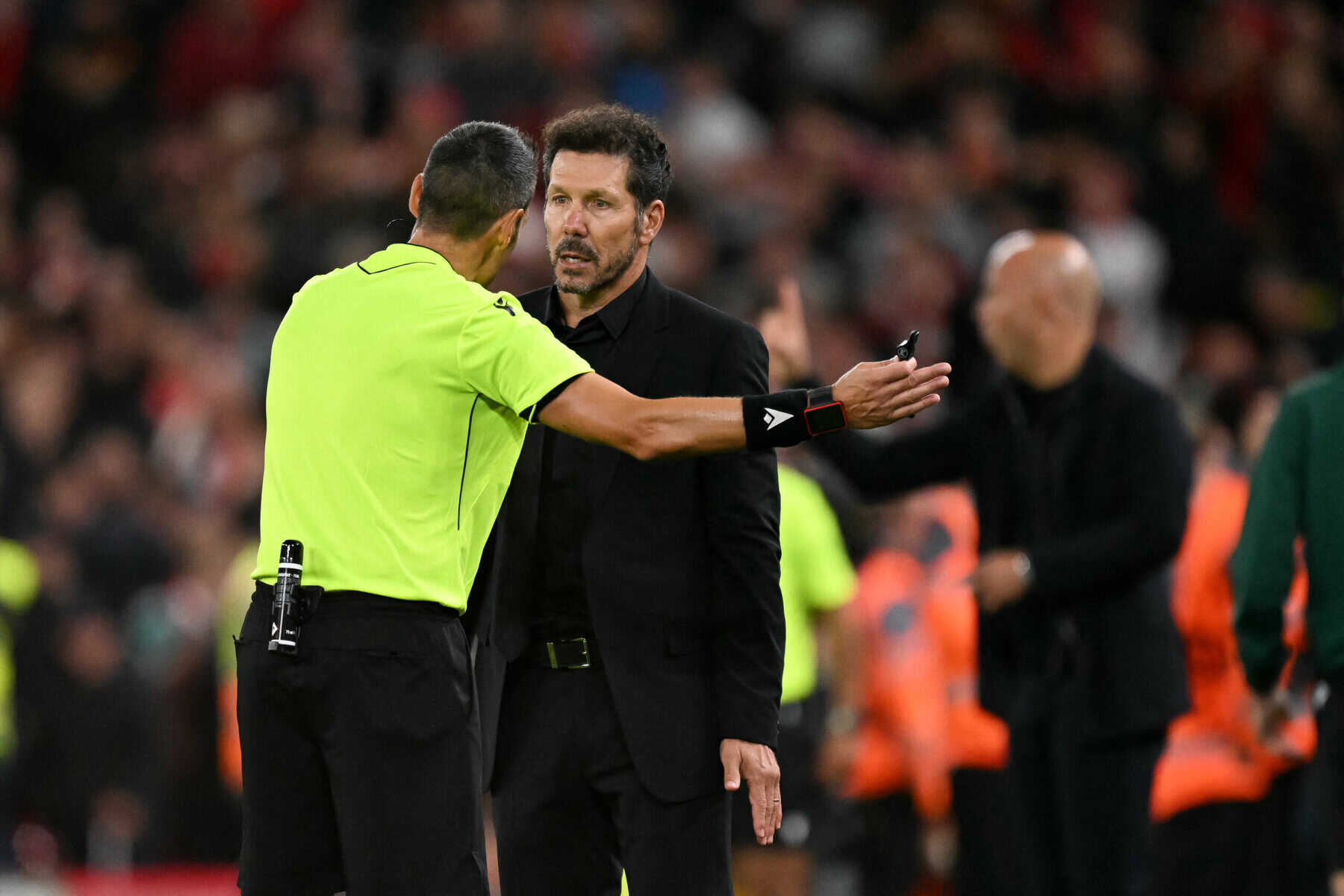 Atletico's Simeone calls for more protection after Liverpool scuffle