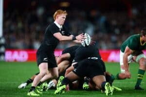 All Blacks scrumhalf Finlay Christie