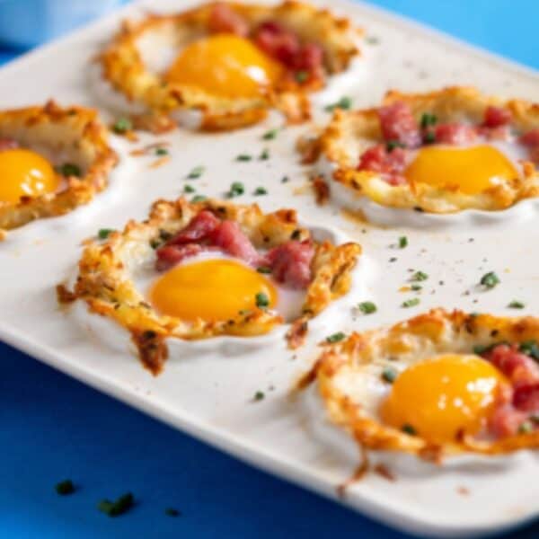 Hashbrown and egg cups, Picture supplied