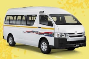 Toyota Hiace PWD caters for wheelchairs access