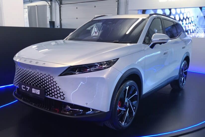 Omoda debuts incoming new C7