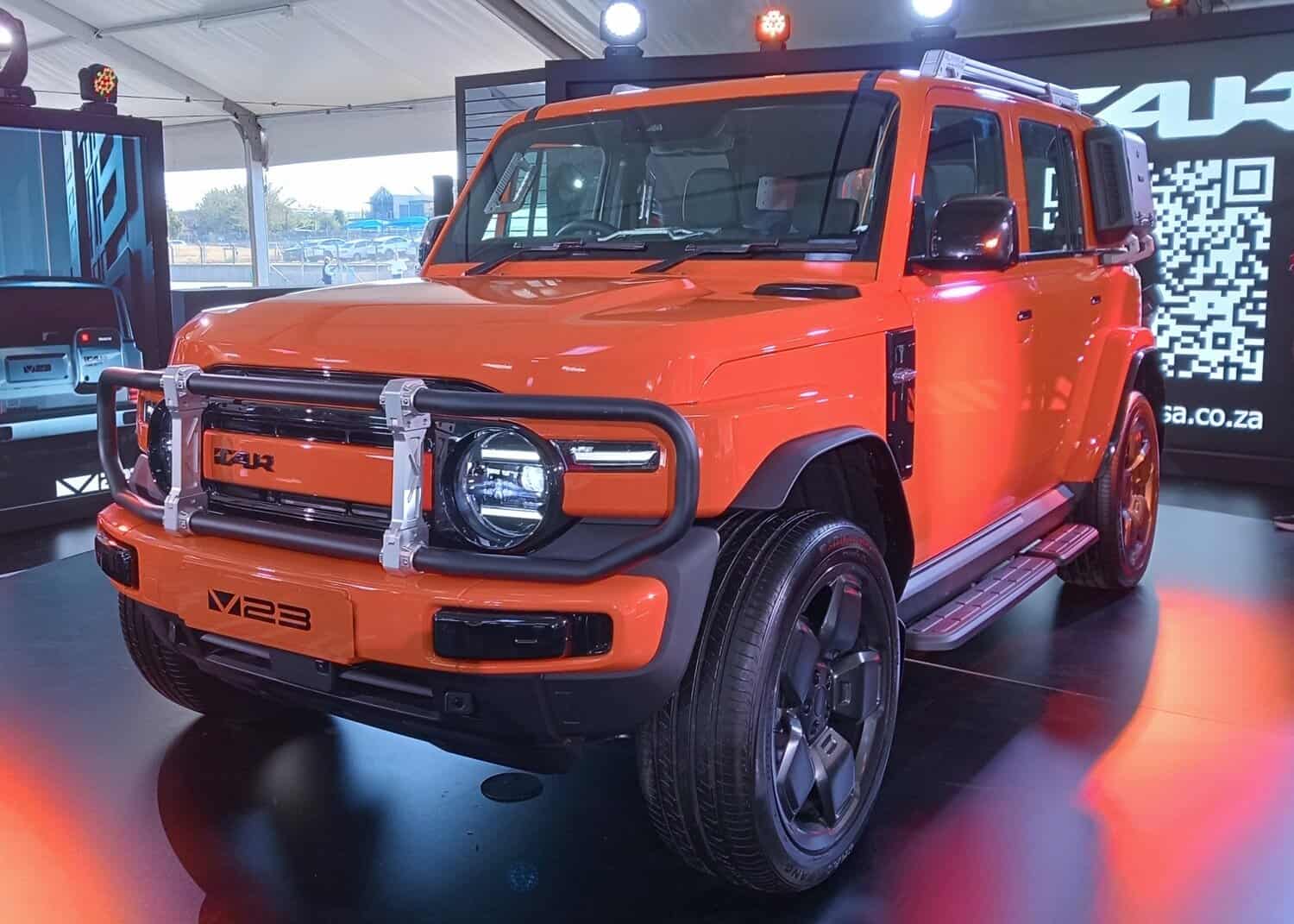iCaur V23 previewed in South Africa