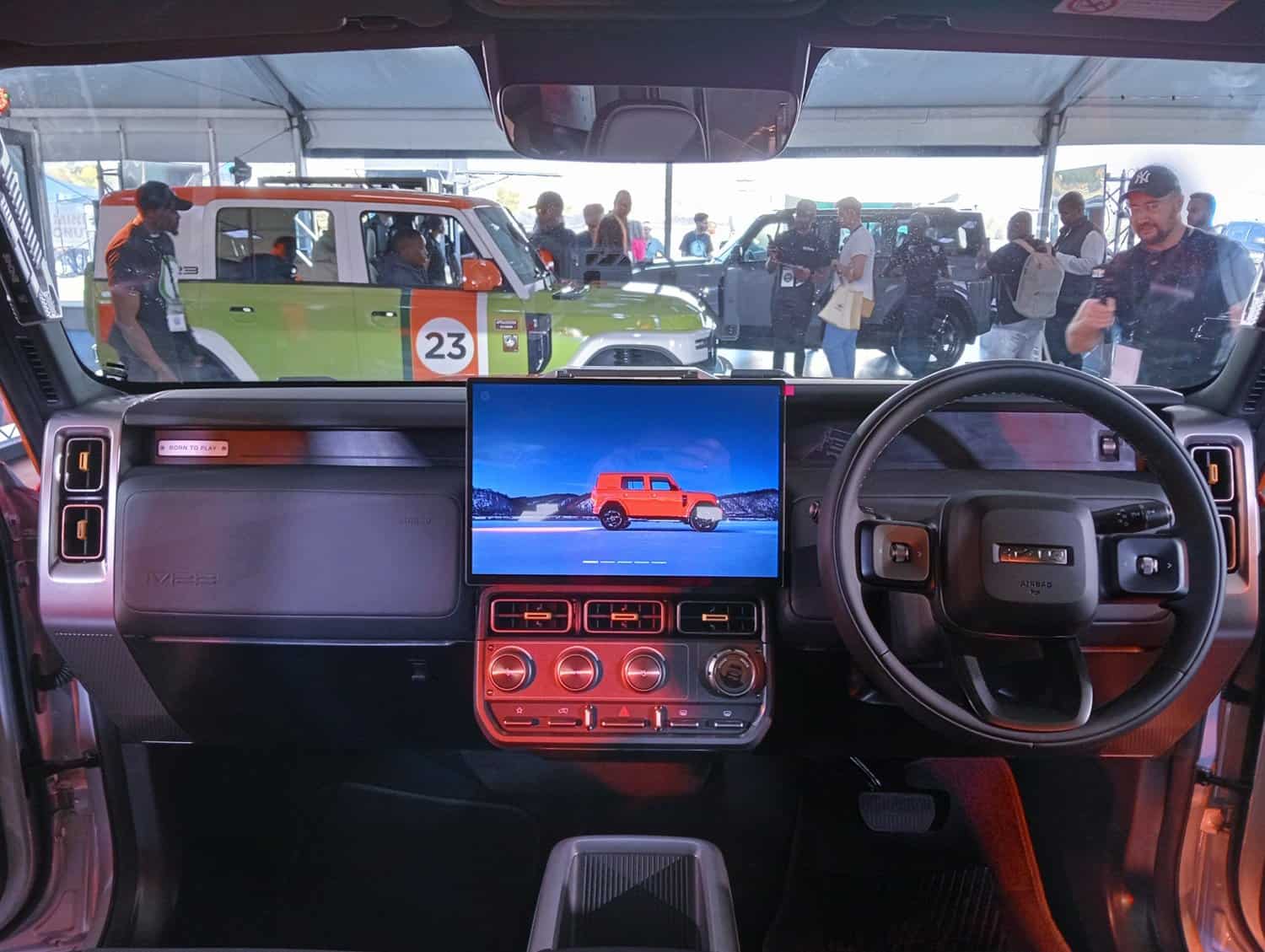 iCaur V23 previewed in South Africa