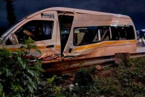 At least 20 injured in multiple vehicle crash involving two taxis