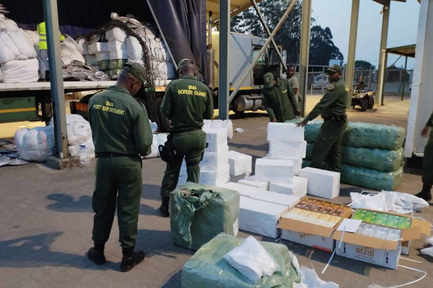 BMA intercepts counterfeit Nike, Adidas, Louis Vuitton goods at Kosi Bay