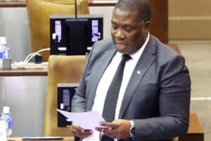 Panyaza Lesufi answered questions in the Gauteng Legislature on 9 September.