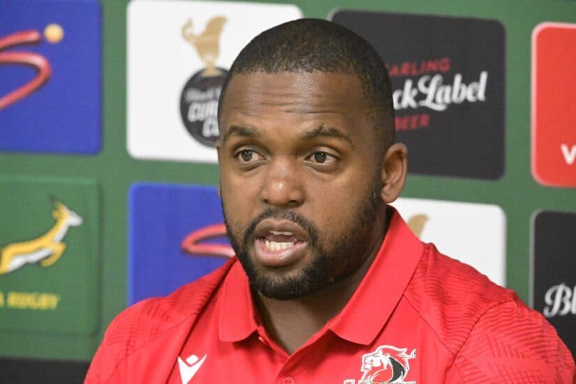 Lions coach Mziwakhe Nkosi