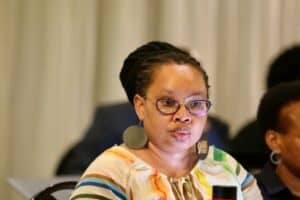 Suspension of Chief Director of Communications, Lumka Oliphant