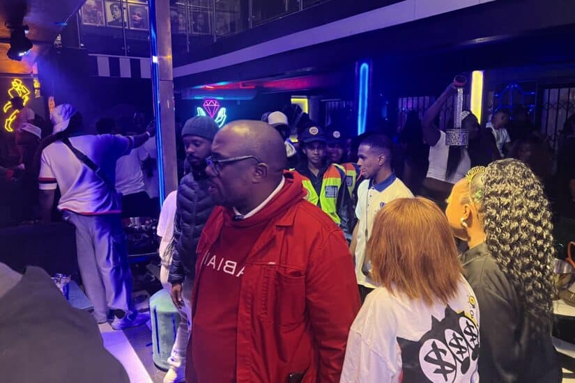 MMC for Public Safety, Mgcini Tshwaku shuts down clubs