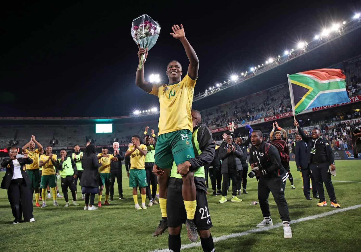 Mbekezeli Mbokazi - Bafana Bafana