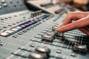 mixing desk